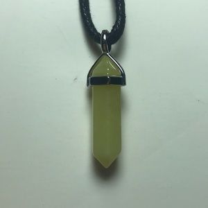 Olive Jade Necklace